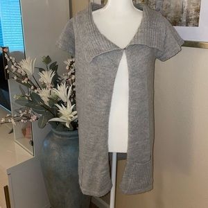 Menonove short sleeve cardigan sweater
